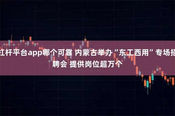 杠杆平台app哪个可靠 内蒙古举办“东工西用”专场招聘会 提供岗位超万个